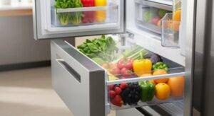 Elevate Freshness with Humidity-Controlled Drawers