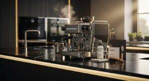 Luxury Kitchen Coffee Machine Care
